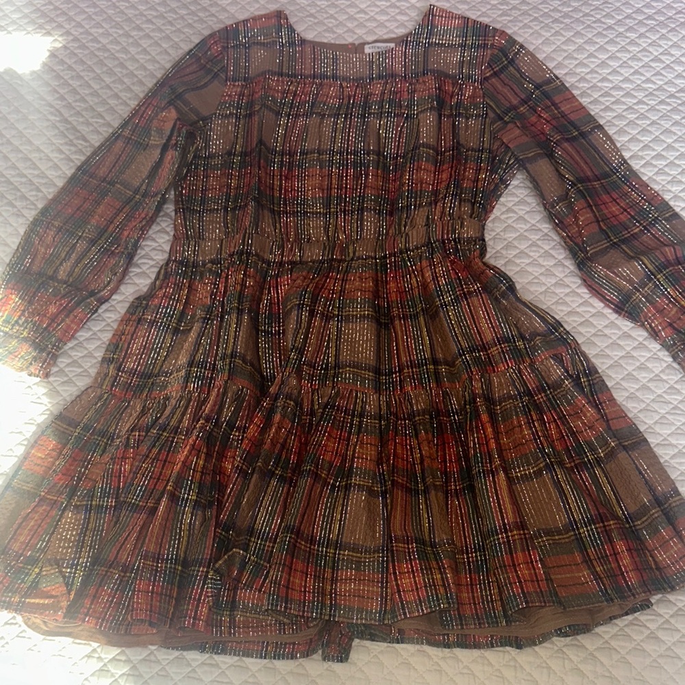 Crewcuts Multicolor Plaid Kids Dress